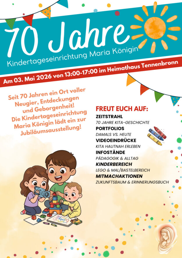 70. Jubiläumsplakat