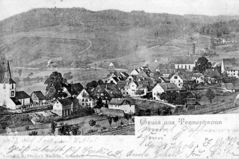 1890 Tennenbronn Postkarte KlausFichter