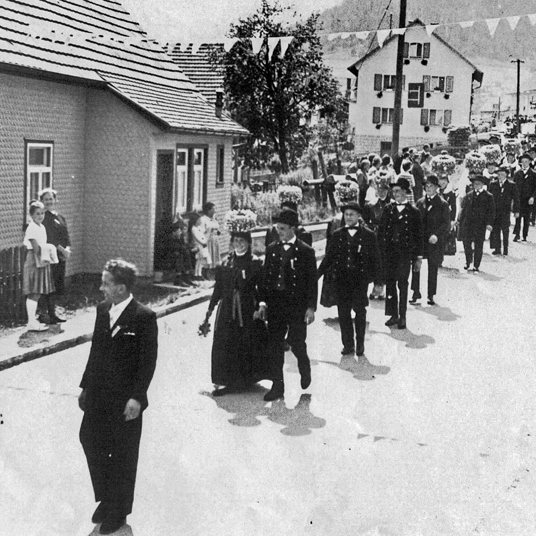 1960 Musikfest Bergjakopphaus sw